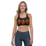 Load image into Gallery viewer, Ballmore Red Skull Sports bra
