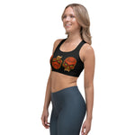 Load image into Gallery viewer, Ballmore Red Skull Sports bra
