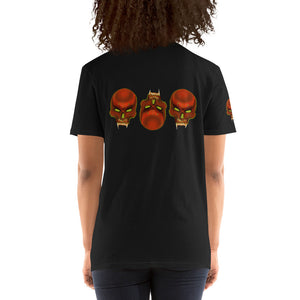 Ballmore Red Skull Gang Short-Sleeve Unisex T-Shirt