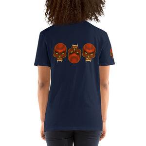 Ballmore Red Skull Gang Short-Sleeve Unisex T-Shirt